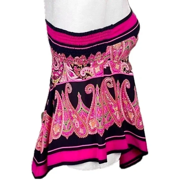 Vintage Y2K Victoria’s Secret Moda International Strapless Silk Tube Top, XS - Picture 5 of 16